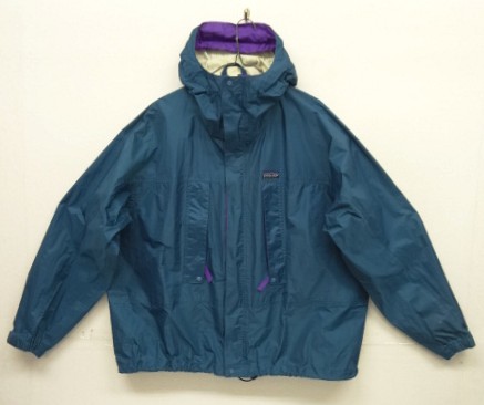 画像: 90'S PATAGONIA 旧タグ リップストップナイロン シェルジャケット ティール /パープル (VINTAGE) 「Jacket」入荷しました。