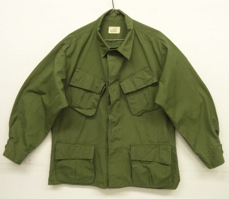 画像: 60'S アメリカ軍 US ARMY "JUNGLE FATIGUE" リップストップ ファティーグジャケット M-SHORT (MINT CONDITION) 「Jacket」入荷しました。