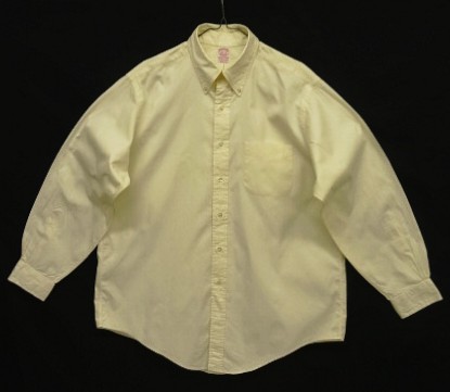画像: 90'S BROOKS BROTHERS "MAKERS" オックスフォード BDシャツ 生成り USA製 (VINTAGE) 「L/S Shirt」入荷しました。