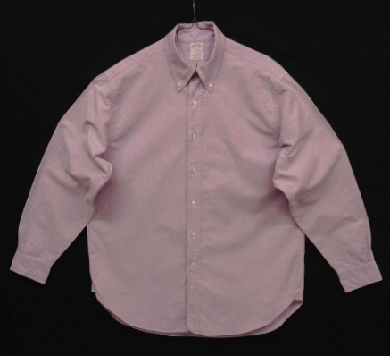画像: 90'S BROOKS BROTHERS "MAKERS" マチ付き オックスフォード BDシャツ ライラック USA製 (VINTAGE) 「L/S Shirt」入荷しました。