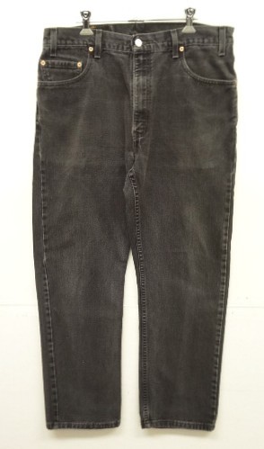 画像: 00'S LEVIS 505 デニム ブラック W36L30 USA製 (VINTAGE) 「Bottoms」入荷しました。