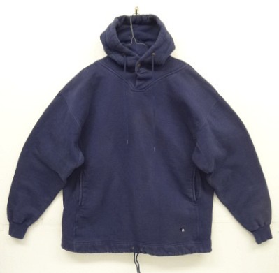 画像: 90'S RUSSELL ATHLETIC "PRO COTTON" トップスナップボタン スウェットパーカー ネイビー USA製 (VINTAGE) 「Parka」入荷しました。
