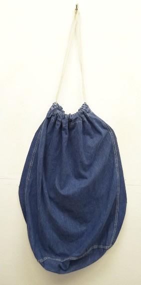 画像: 40'S アメリカ軍 US NAVY デニム ランドリーバッグ インディゴ (VINTAGE) 「Bag」入荷しました。