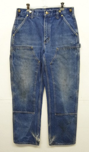 画像: CARHARTT ダブルニー デニム ペインターパンツ インディゴ W32L32 (VINTAGE) 「Bottoms」入荷しました。