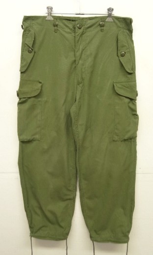 画像: 70'S カナダ軍 "LIGHTWEIGHT OG107 MK2" カーゴパンツ オリーブ LIGHTNINGジップ (VINTAGE) 「Bottoms」入荷しました。
