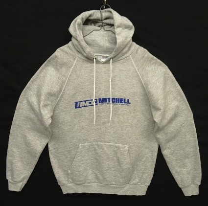 画像: 80'S HANES "MDC" ラグランスリーブ スウェット パーカー ヘザーグレー USA製 (VINTAGE) 「Parka」入荷しました。