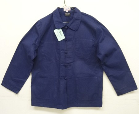 画像: フレンチチャイナ チャイナジャケット インディゴ (DEADSTOCK) 「Jacket」入荷しました。