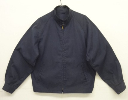画像: 70'S UNKNOWN 背面プリーツ ドリズラージャケット ネイビー TALONジップ (VINTAGE) 「Jacket」入荷しました。