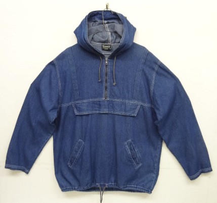 画像: 00'S EURASIA ライトウエイトデニム アノラック インディゴ (VINTAGE) 「Jacket」入荷しました。