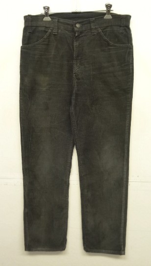 画像: 90'S LEVIS 519 白タブ コーデュロイ チャコール W32L30 USA製 (VINTAGE) 「Bottoms」入荷しました。
