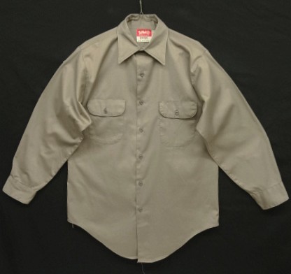 画像: 70'S TUF-NUT "SIX GUN TWILL" 長袖 ワークシャツ グレー USA製 (VINTAGE) 「L/S Shirt」入荷しました。