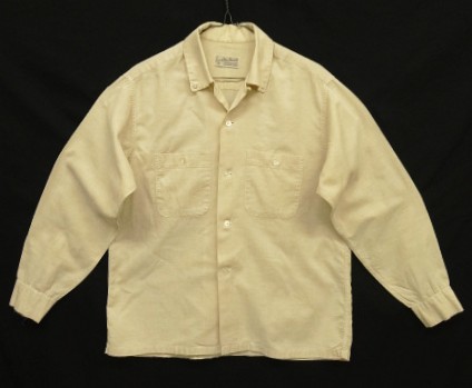 画像: 60'S SANDY MAC DONALD 耳付きOXFORD ボタンダウンオープンカラーシャツ ナチュラル (VINTAGE) 「L/S Shirt」入荷しました。