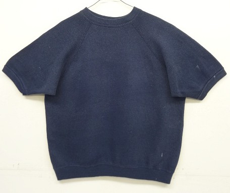 画像: 80'S UNKNOWN ラグランスリーブ 半袖 スウェットシャツ ネイビー (VINTAGE) 「Sweat Shirt」入荷しました。