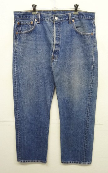 画像: 90'S LEVIS 501 デニム インディゴ USA製 W38L30 (VINTAGE) 「Bottoms」入荷しました。