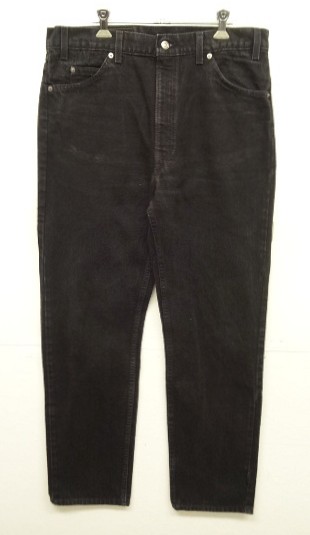 画像: 90'S LEVIS 505 デニム ブラック W36L30 USA製 (VINTAGE) 「Bottoms」入荷しました。