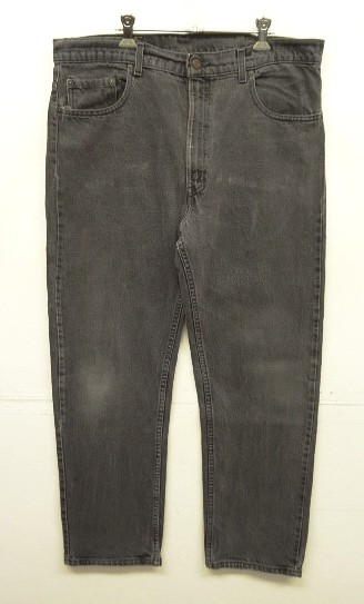 画像: 90'S LEVIS 505 デニム ブラック W38L30 USA製 (VINTAGE) 「Bottoms」入荷しました。