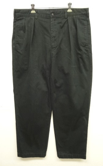 画像: 90'S RALPH LAUREN "ANDREW PANT" ツープリーツ チノパンツ ブラック (VINTAGE) 「Bottoms」入荷しました。
