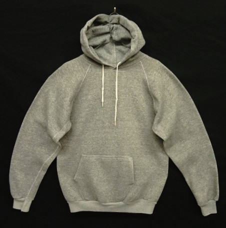 画像: 80'S DISCUS ATHLETIC 脇の下ガゼット付き ラグランスリーブ スウェット パーカー ヘザーグレー USA製 (VINTAGE) 「Parka」入荷しました。