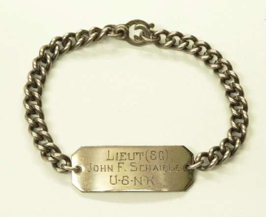 画像: アメリカ軍 US NAVY RESERVE "U.S.N.R刻印入り" IDプレート チェーンブレスレット シルバー (VINTAGE) 「Accessorie」入荷しました。