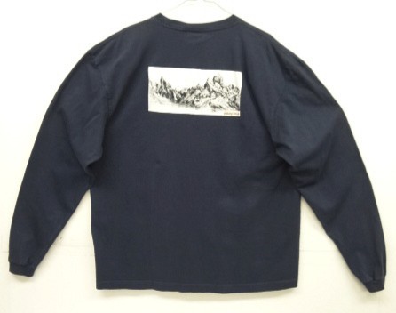 画像: 90'S PATAGONIA "BENEFICIAL T'S" バックプリント 長袖 Tシャツ ネイビー メキシコ製 (VINTAGE) 「T-Shirt」入荷しました。
