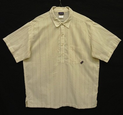 画像: 05'S PATAGONIA オーガニックコットン/ナイロン 半袖 プルオーバーシャツ ストライプ (VINTAGE) 「S/S Shirt」入荷しました。