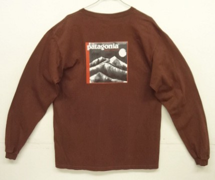 画像: 90'S PATAGONIA "BENEFICIAL T'S" バックプリント 長袖 Tシャツ ブラウン USA製 (VINTAGE) 「T-Shirt」入荷しました。