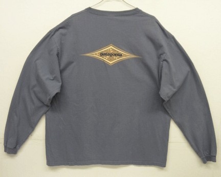 画像: 90'S PATAGONIA "BENEFICIAL T'S" バックプリント 長袖 Tシャツ ブルー USA製 (VINTAGE) 「T-Shirt」入荷しました。