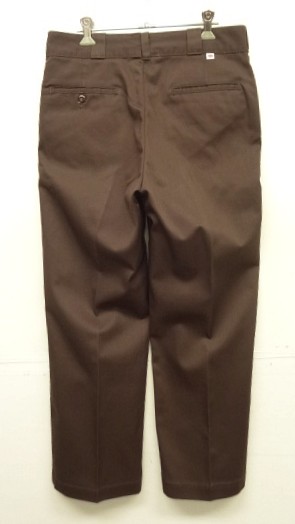 画像: 80'S DICKIES 874 チビタグ ワークパンツ ブラウン USA製 (VINTAGE) 「Bottoms」入荷しました。