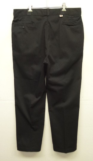画像: 80'S DICKIES 874 チビタグ ワークパンツ ブラック USA製 (VINTAGE) 「Bottoms」入荷しました。
