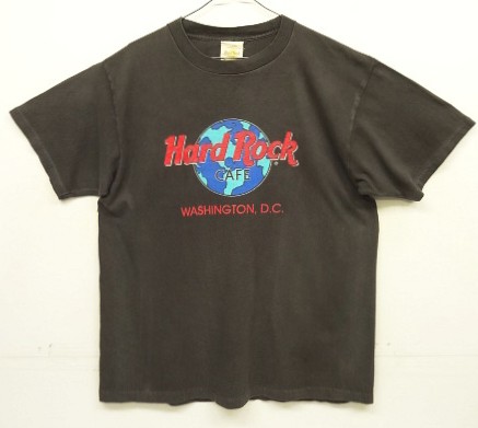 画像: 90'S HARD ROCK CAFE "WASHINGTON D.C." シングルステッチ 半袖 Tシャツ ブラック USA製 (VINTAGE) 「T-Shirt」入荷しました。