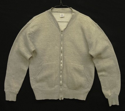 画像: 60'S SEARS "セパレートポケット" SWIFTアルミジップ コットン100% スウェット グレー (VINTAGE) 「Sweat Shirt」入荷しました。