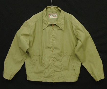 画像: 70'S McGREGOR チンスト付き ドリズラージャケット TALONジップ ライトオリーブ USA製 (VINTAGE) 「Jacket」入荷しました。