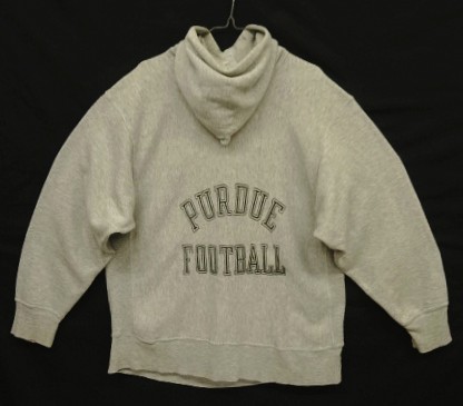 画像: 80'S CHAMPION トリコタグ バックプリント リバースウィーブ パーカー グレー USA製 (VINTAGE) 「Parka」入荷しました。