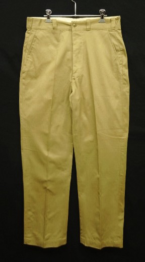 画像: 70'S〜80'S UNKNOWN ボタンフライ ワークパンツ ベージュ (VINTAGE) 「Bottoms」入荷しました。