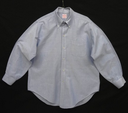 画像: 60'S BROOKS BROTHERS "MAKERS" 6ボタン オックスフォード BDシャツ ブルー USA製 (VINTAGE) 「L/S Shirt」入荷しました。