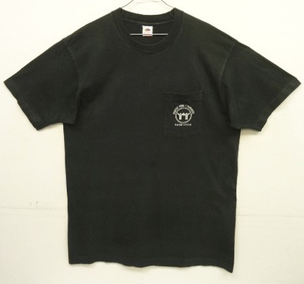 画像: 90'S ZAIRE-AFRIQUE シングルステッチ 両面プリント ポケット付き 半袖 Tシャツ ブラック USA製 (VINTAGE) 「T-Shirt」入荷しました。