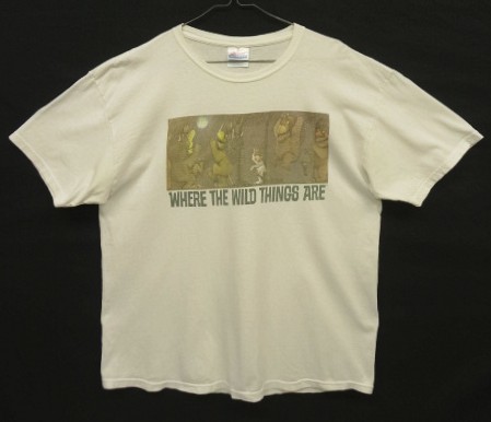 画像: 00'S WHERE THE WILD THINGS ARE (かいじゅうたちのいるところ) 半袖 Tシャツ ホワイト (VINTAGE) 「T-Shirt」入荷しました。