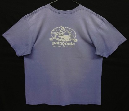 画像: 90'S PATAGONIA "BENEFICIAL T'S" バックプリント 半袖 Tシャツ フェードブルー USA製 (VINTAGE) 「T-Shirt」入荷しました。