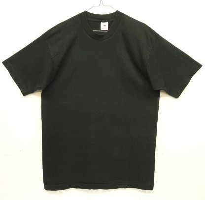 画像: 90'S FRUIT OF THE LOOM シングルステッチ 半袖 Tシャツ ブラック USA製 (VINTAGE) 「T-Shirt」入荷しました。
