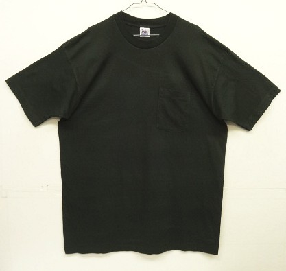 画像: 90'S BVD シングルステッチ 耳付きポケット 半袖 Tシャツ ブラック USA製 (VINTAGE) 「T-Shirt」入荷しました。