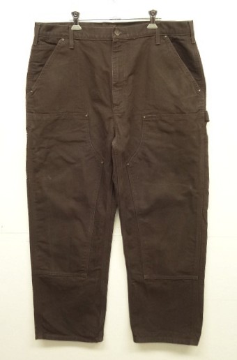 画像: CARHARTT ダブルニー ダック ペインターパンツ ブラウン W38L30 メキシコ製 (USED) 「Bottoms」入荷しました。