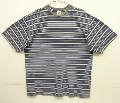画像: 00'S GAP 旧タグ 半袖 Tシャツ ボーダー柄 (VINTAGE) 「T-Shirt」入荷しました。