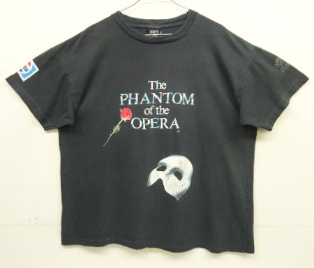 画像: 90'S THE PHANTOM OF THE OPERA x PEPSI シングルステッチ 半袖 Tシャツ フェードブラック カナダ製 (VINTAGE) 「T-Shirt」入荷しました。