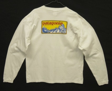 画像: 90'S PATAGONIA "BENEFICIAL T'S" バックプリント 長袖 Tシャツ ホワイト メキシコ製 (VINTAGE) 「T-Shirt」入荷しました。