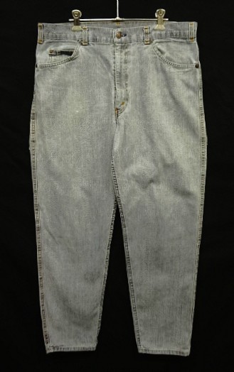 画像: 80'S LEVIS 550 キャンバス ブルーグレー 42TALONジップ W36L32 USA製 (VINTAGE) 「Bottoms」入荷しました。