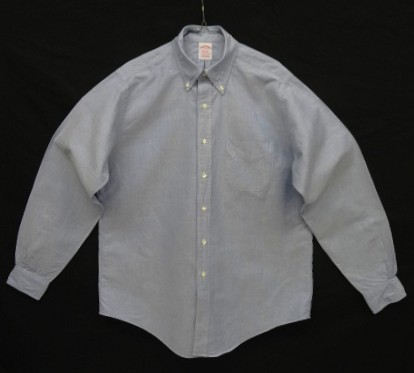 画像: 90'S BROOKS BROTHERS オックスフォード BDシャツ ブルー USA製 (VINTAGE) 「L/S Shirt」入荷しました。