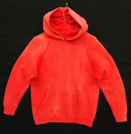 画像: 70〜80'S UNKNOWN 脇の下ガゼット付き スウェットパーカー フェードレッド (VINTAGE) 「Parka」入荷しました。