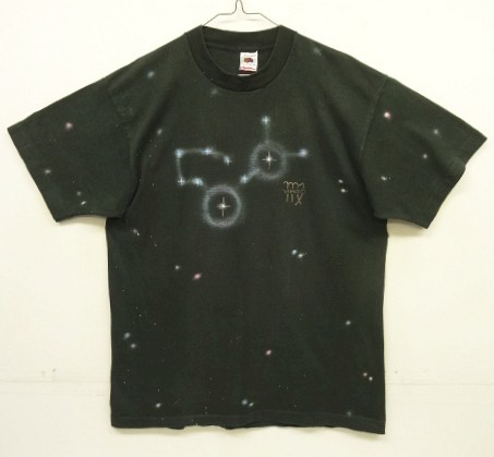 画像: 90'S VIRGO シングルステッチ 全面プリント 半袖 Tシャツ ブラック USA製 (VINTAGE) 「T-Shirt」入荷しました。