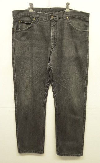 画像: 90'S LL Bean "DOUBLE L JEANS" デニム 先染めブラック USA製 (VINTAGE) 「Bottoms」入荷しました。