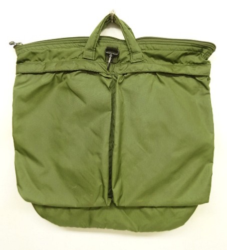 画像: 80'S アメリカ軍 USAF フライヤーズ ヘルメットバッグ ミリタリーグリーン (VINTAGE) 「Bag」入荷しました。